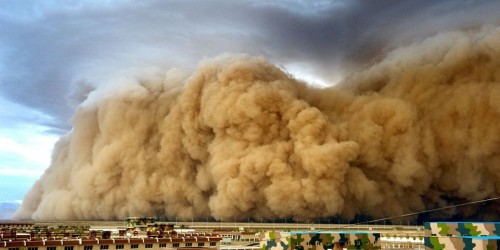 What Is A Giant Sand Storm Called