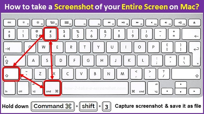 who to do a screenshot on mac